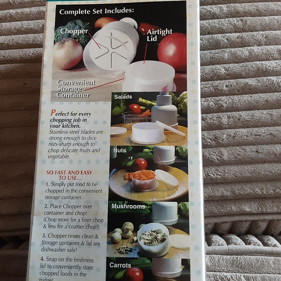 New in box Kitchen Magic Chopper Plus food chopper - Picture 4 of 5